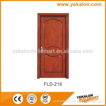 Yekalon FLD-216 luxury Design Craft Flush line Interior Solid simple design wood door
